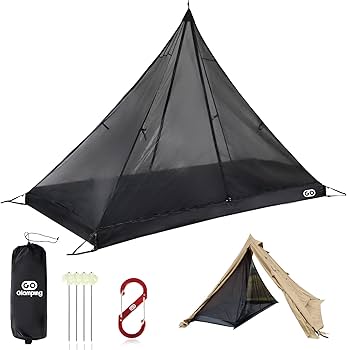 Amazon | GOGlamping インナーテント 1人用 全面フルメッシュ キャンプ Amazon | GOGlamping インナーテント 1人用 全面フルメッシュ キャンプ